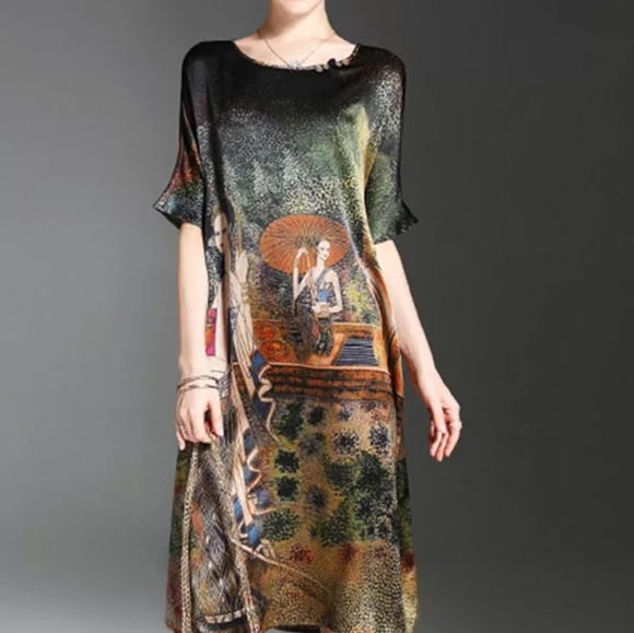 jai Dresses & Skirts - ***NEW***Summer Ethnic A line dress